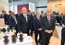 Prezident İlham Əliyev Düşənbədəki “EKSPO Mərkəzi Asiya 2023” sərgisi ilə tanış olub (FOTO/VİDEO) (YENİLƏNİB)
