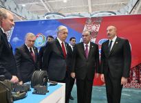 Prezident İlham Əliyev Düşənbədəki “EKSPO Mərkəzi Asiya 2023” sərgisi ilə tanış olub (FOTO/VİDEO) (YENİLƏNİB)
