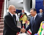 Prezident İlham Əliyev Tacikistana səfərə gəlib (FOTO/VİDEO)