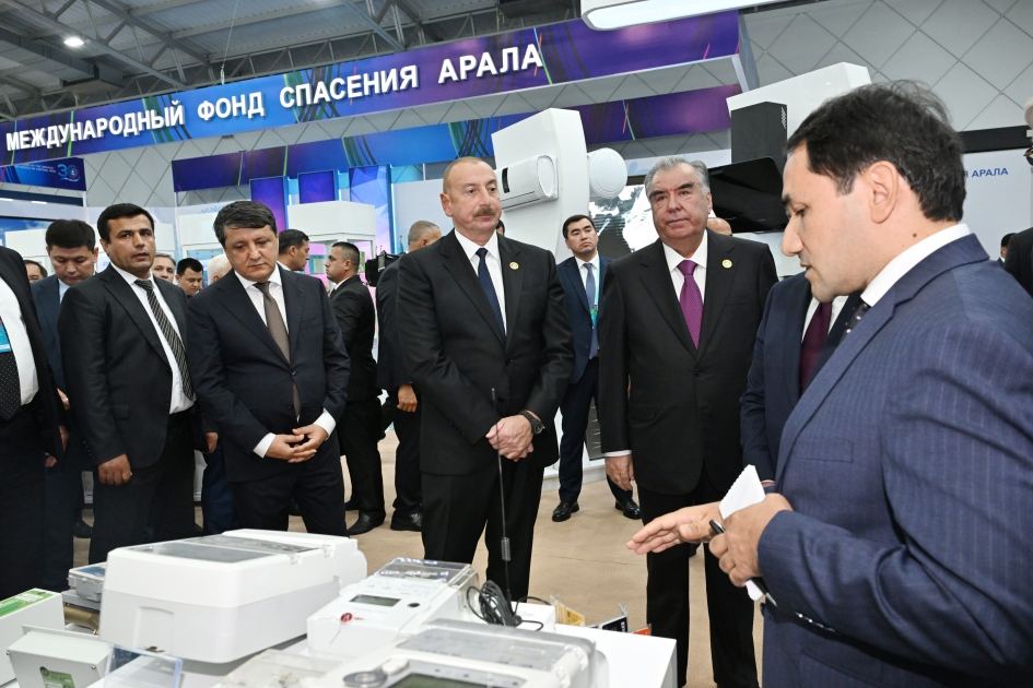 Prezident İlham Əliyev Düşənbədəki “EKSPO Mərkəzi Asiya 2023” sərgisi ilə tanış olub (FOTO/VİDEO) (YENİLƏNİB)