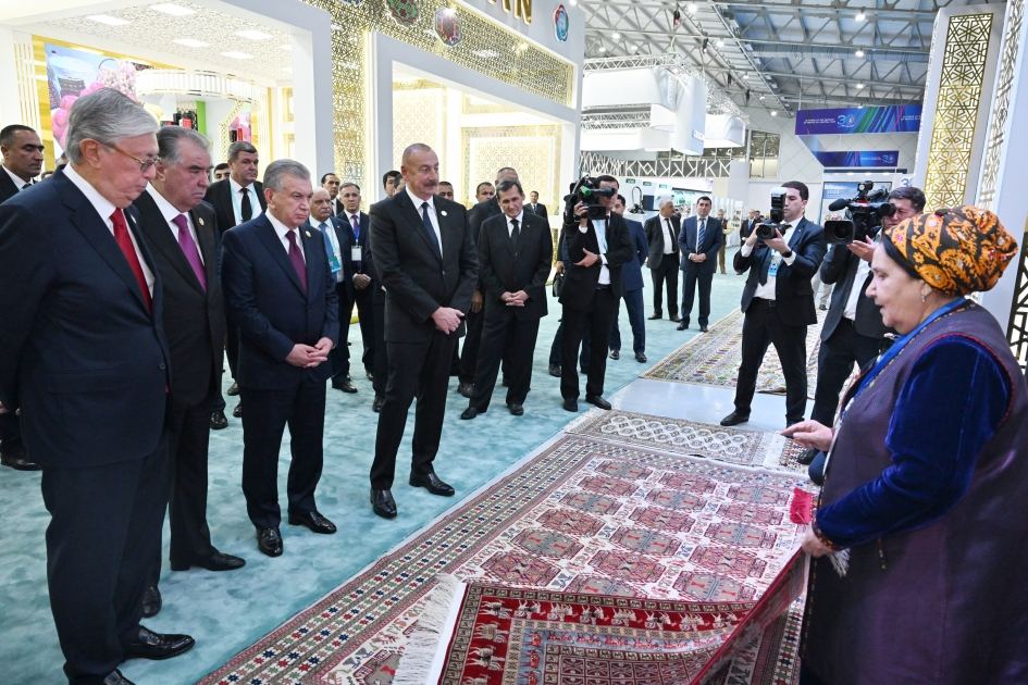 Prezident İlham Əliyev Düşənbədəki “EKSPO Mərkəzi Asiya 2023” sərgisi ilə tanış olub (FOTO/VİDEO) (YENİLƏNİB)