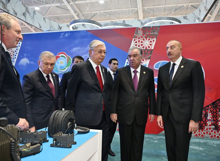 Prezident İlham Əliyev Düşənbədəki “EKSPO Mərkəzi Asiya 2023” sərgisi ilə tanış olub (FOTO/VİDEO) (YENİLƏNİB)