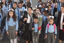 Heydər Əliyev Fondunun inşa etdiyi 500-cü məktəb istifadəyə verildi (FOTO)