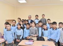 Heydər Əliyev Fondunun inşa etdiyi 500-cü məktəb istifadəyə verildi (FOTO)