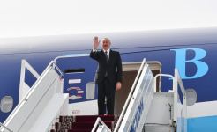 Prezident İlham Əliyevin Tacikistana səfəri başa çatıb (FOTO/VİDEO)