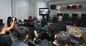 Trend BİA-də Şuşada lentə alınan "Qarabağ" layihəsinin təqdimatı keçirilib (FOTO/VİDEO)