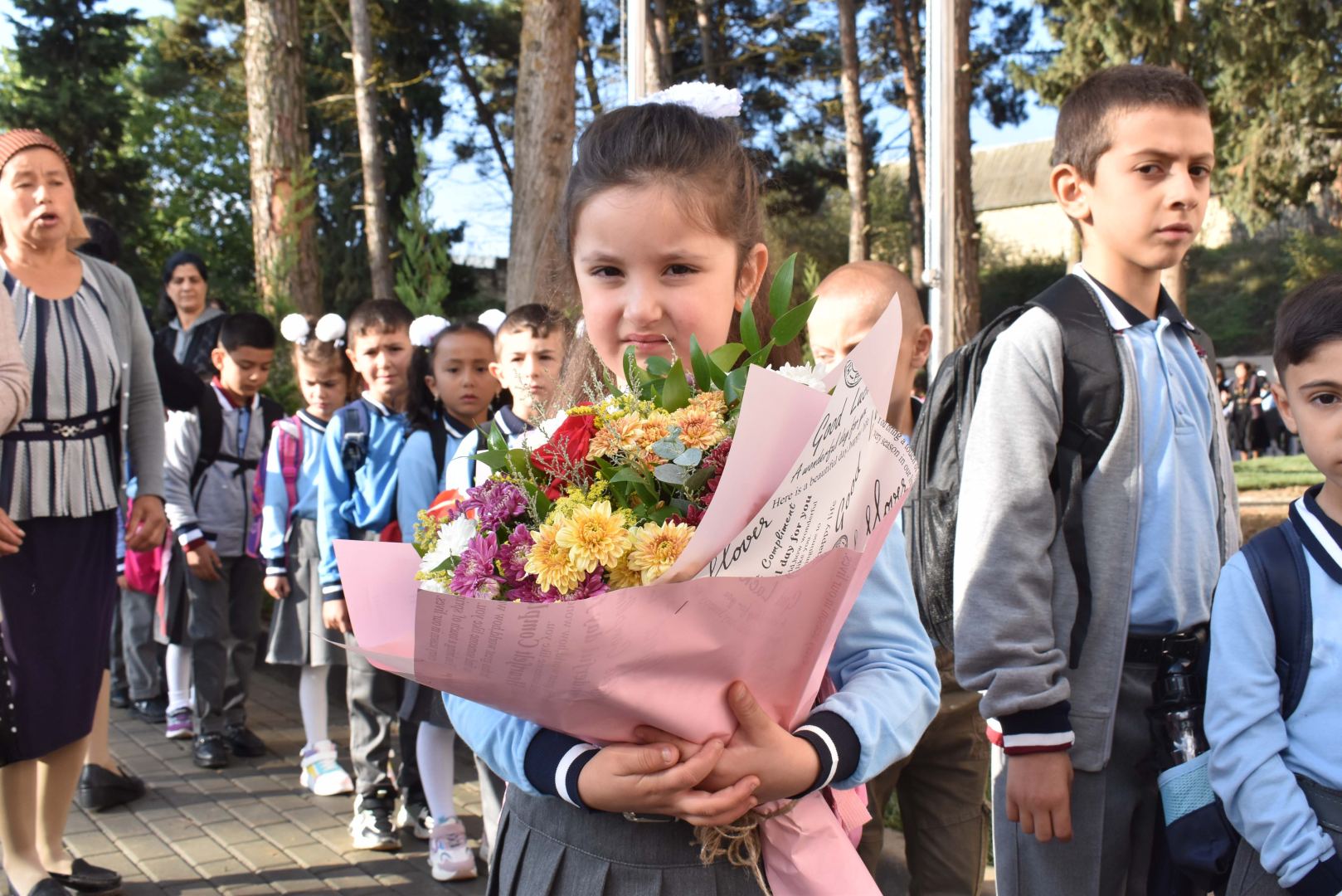 Heydər Əliyev Fondunun inşa etdiyi 500-cü məktəb istifadəyə verildi (FOTO)