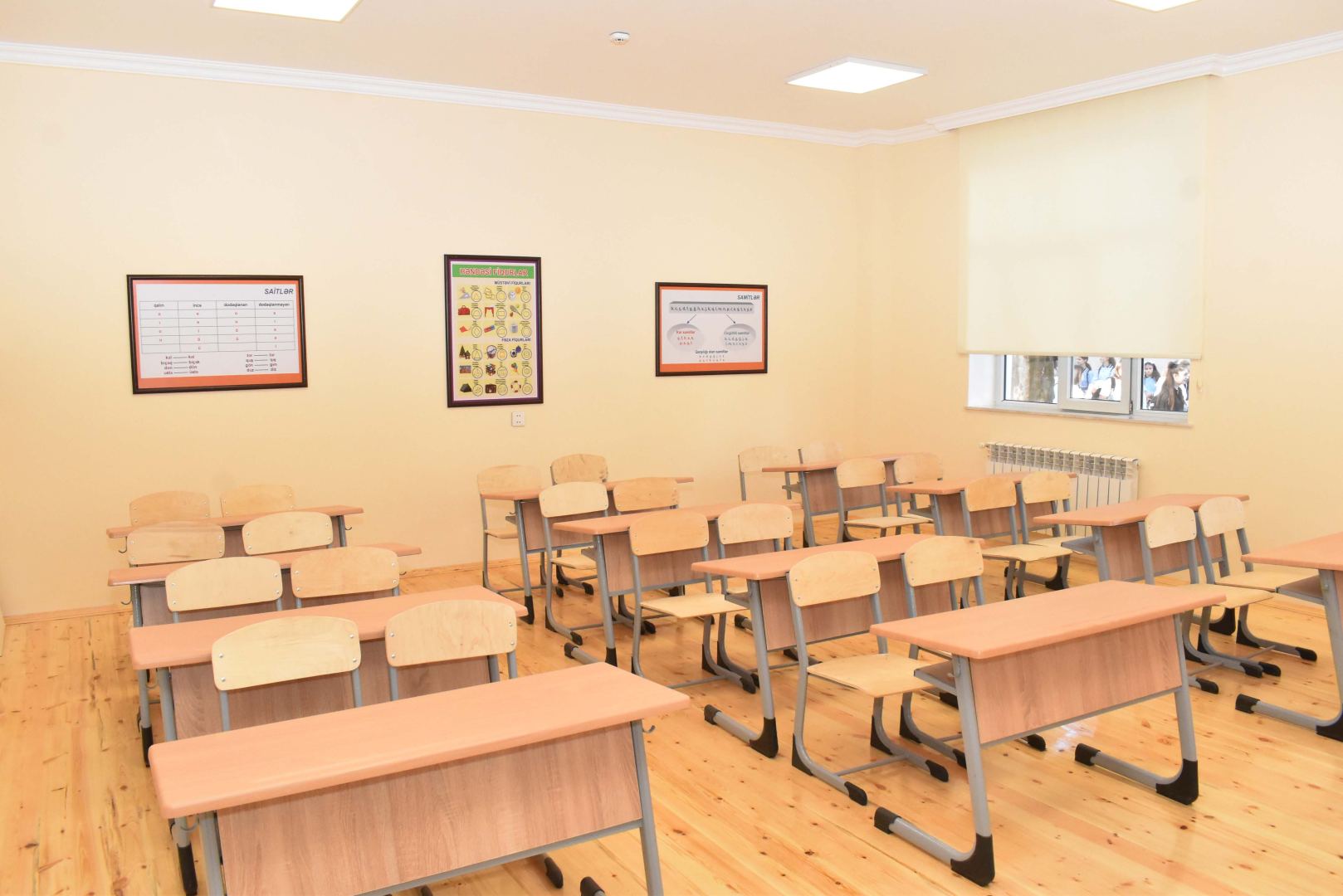 Heydər Əliyev Fondunun inşa etdiyi 500-cü məktəb istifadəyə verildi (FOTO)