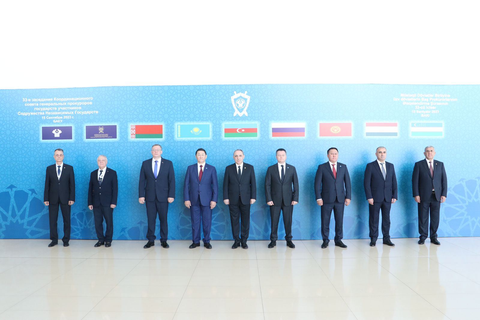 Bakıda MDB-yə üzv dövlətlərin Baş Prokurorlarının Əlaqələndirmə Şurasının növbəti iclası keçirilib (FOTO)