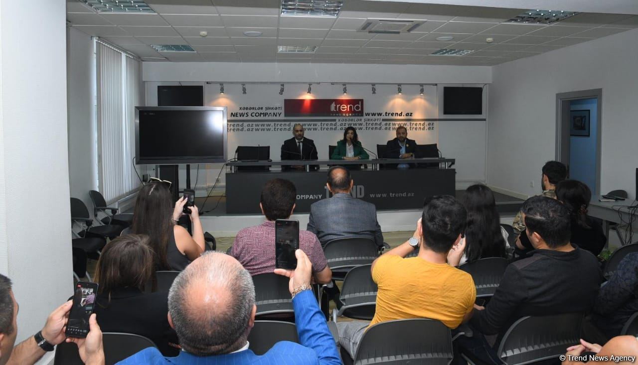 Trend BİA-də Şuşada lentə alınan "Qarabağ" layihəsinin təqdimatı keçirilib (FOTO/VİDEO)