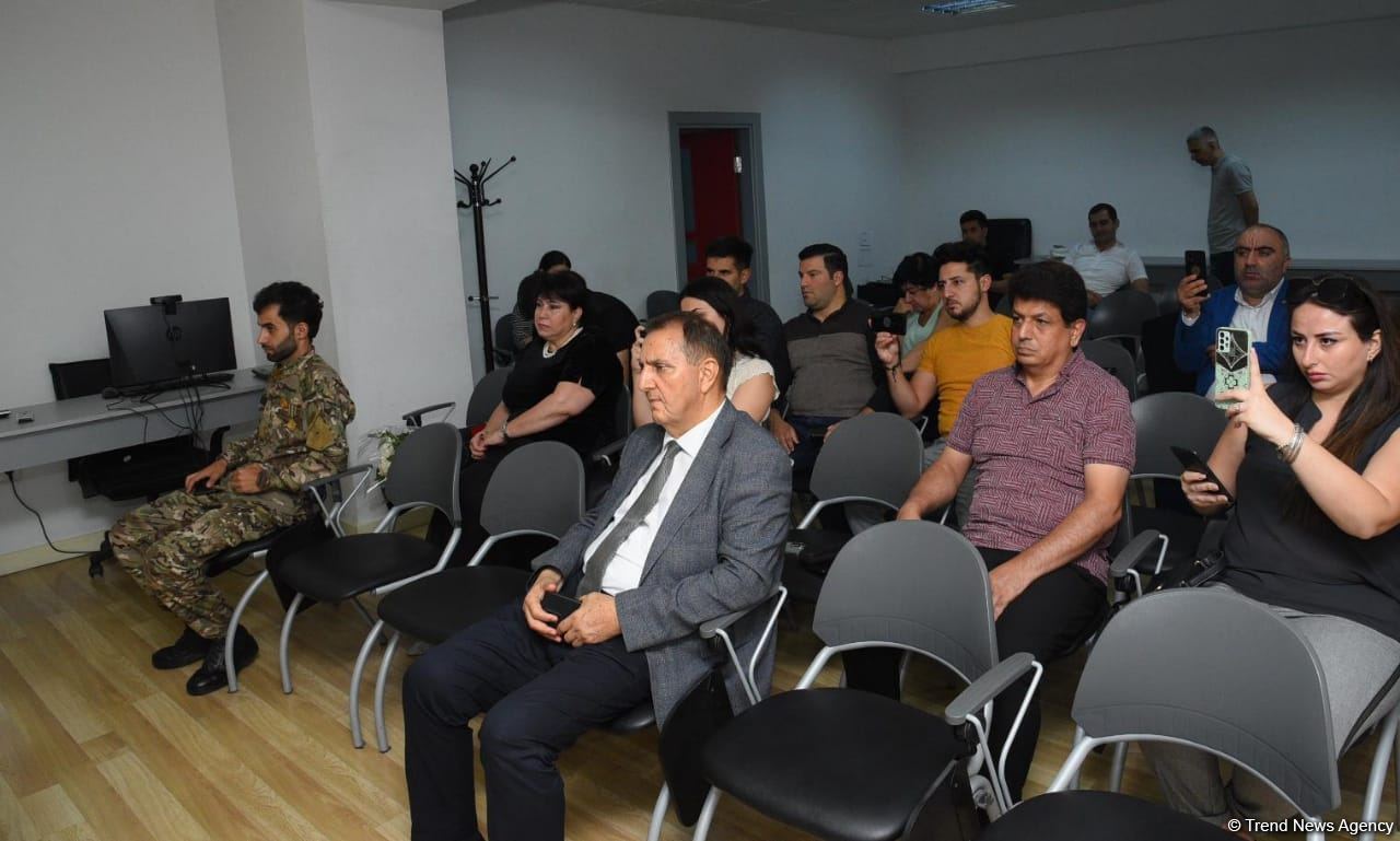 Trend BİA-də Şuşada lentə alınan "Qarabağ" layihəsinin təqdimatı keçirilib (FOTO/VİDEO)