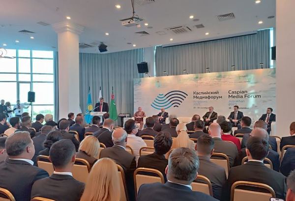 Həştərxanda Xəzər Media Forumunun nümayəndə heyətləri rəhbərlərinin görüşü keçirilib (FOTO)
