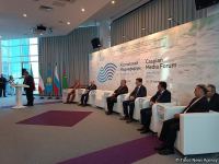 Həştərxanda Xəzər Media Forumunun nümayəndə heyətləri rəhbərlərinin görüşü keçirilib (FOTO)