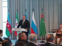 Həştərxanda Xəzər Media Forumunun nümayəndə heyətləri rəhbərlərinin görüşü keçirilib (FOTO)