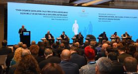 Bakıda itkin düşmüş şəxslərlə bağlı beynəlxalq tədbir keçirilir (FOTO) (YENİLƏNİB)