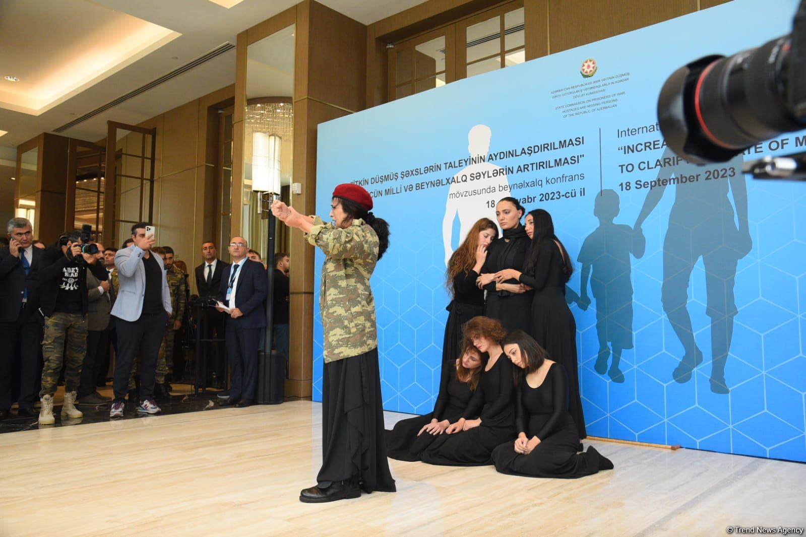 Bakıda itkin düşmüş şəxslərlə bağlı beynəlxalq tədbir keçirilir (FOTO) (YENİLƏNİB)