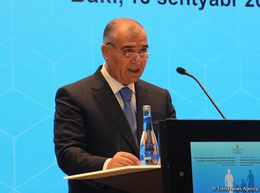 Bakıda itkin düşmüş şəxslərlə bağlı beynəlxalq tədbir keçirilir (FOTO) (YENİLƏNİB)