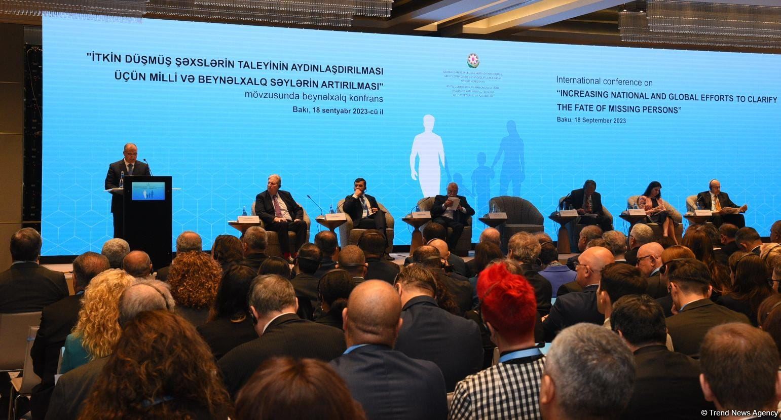 Bakıda itkin düşmüş şəxslərlə bağlı beynəlxalq tədbir keçirilir (FOTO) (YENİLƏNİB)