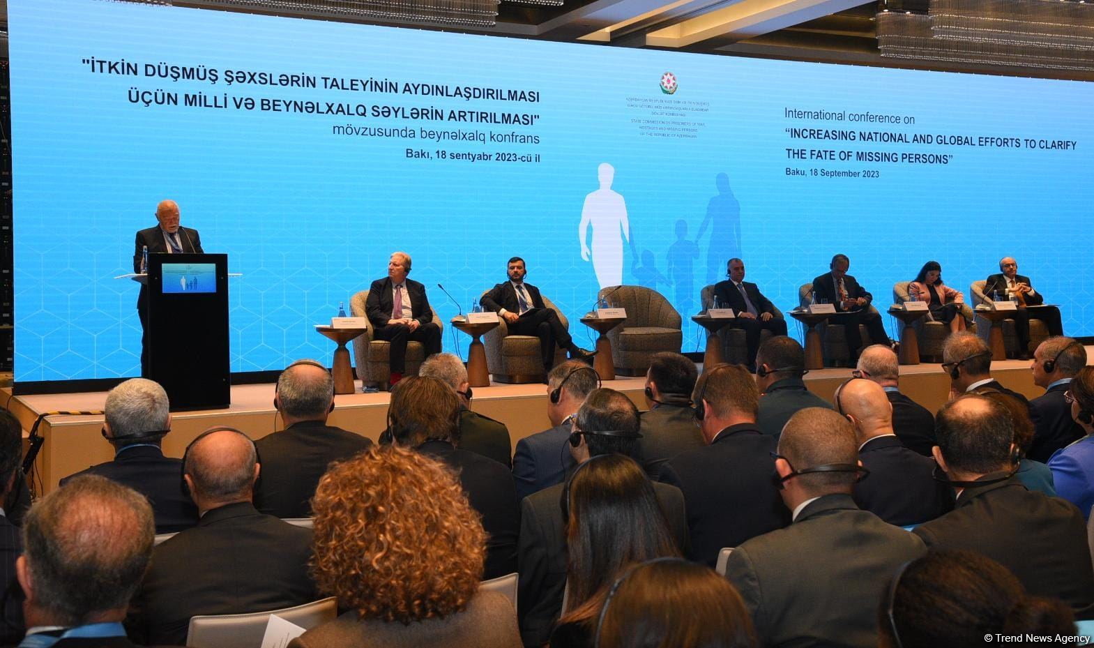 Bakıda itkin düşmüş şəxslərlə bağlı beynəlxalq tədbir keçirilir (FOTO) (YENİLƏNİB)