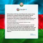 Prezident İlham Əliyev Rəcəb Tayyib Ərdoğana təşəkkür edib
