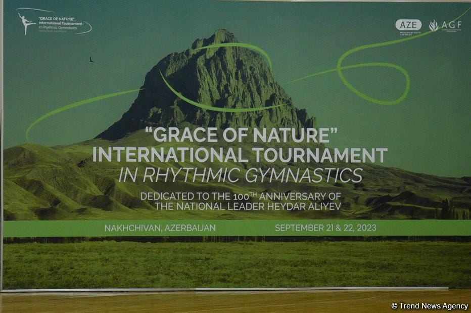 Naxçıvanda bədii gimnastika üzrə "Grace of Nature" Beynəlxalq turnirinə start verilib (FOTO)