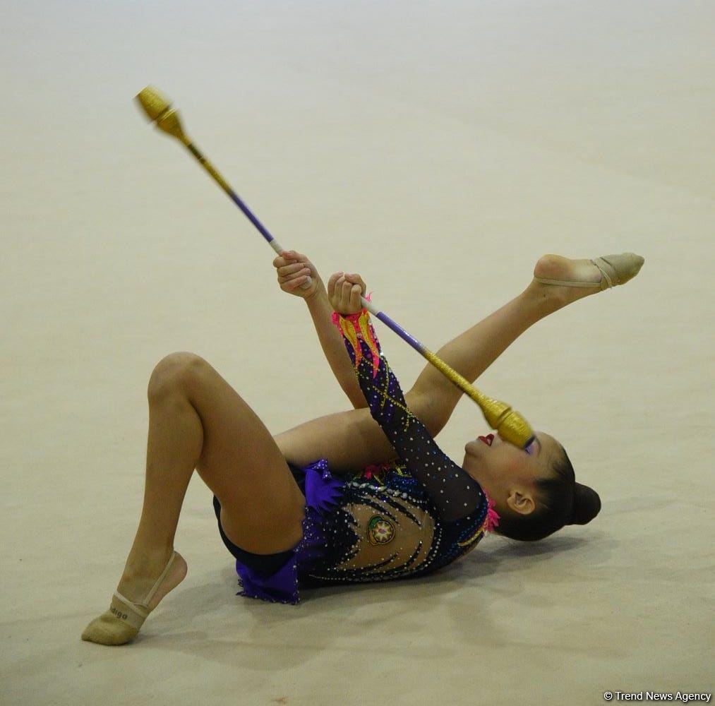 Naxçıvanda bədii gimnastika üzrə "Grace of Nature" Beynəlxalq turnirinə start verilib (FOTO)