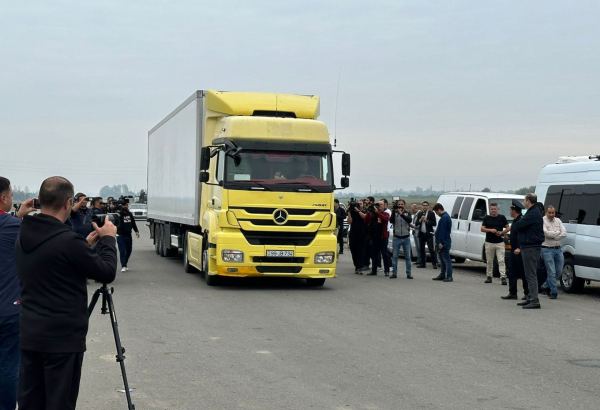 Qarabağ bölgəsində yaşayan erməni sakinlərə göndərilən yükün həcmi açıqlandı (FOTO/VİDEO)