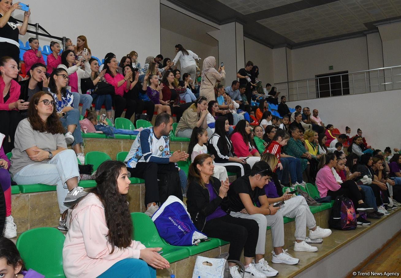 Naxçıvanda bədii gimnastika üzrə "Grace of Nature" Beynəlxalq turnirinin son gününə start verilib (FOTO)