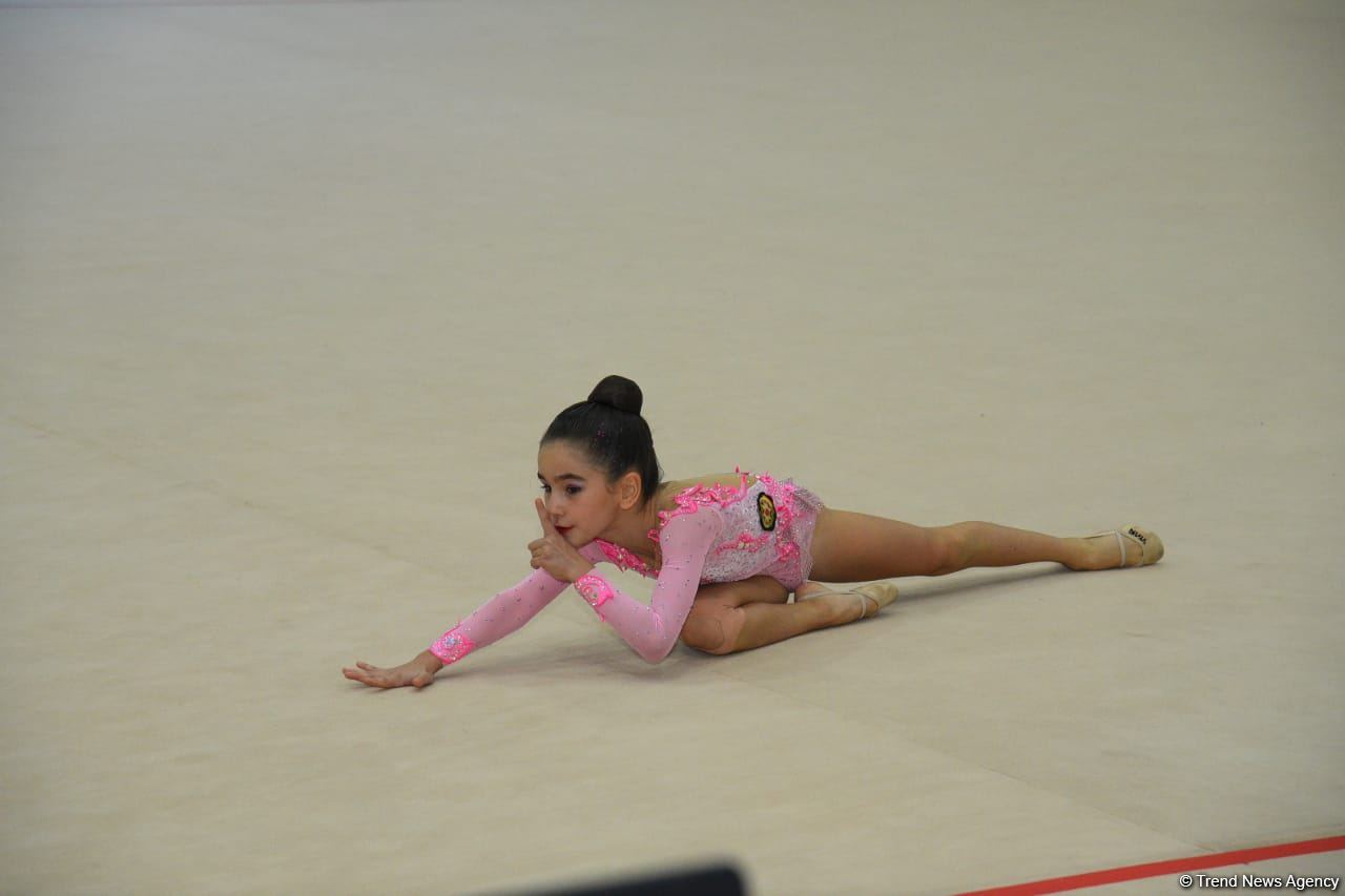Naxçıvanda bədii gimnastika üzrə "Grace of Nature" Beynəlxalq turnirinin son gününə start verilib (FOTO)