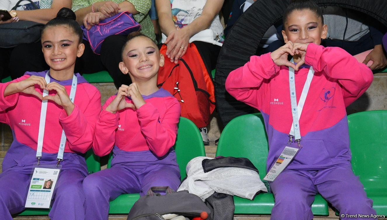 Naxçıvanda bədii gimnastika üzrə "Grace of Nature" Beynəlxalq turnirinin son gününə start verilib (FOTO)