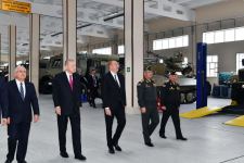 Azərbaycan və Türkiyə prezidentləri Naxçıvan Bərpa-istehsalat hərbi kompleksinin açılışında iştirak ediblər (YENİLƏNİB) (FOTO)