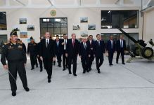 Azərbaycan və Türkiyə prezidentləri Naxçıvan Bərpa-istehsalat hərbi kompleksinin açılışında iştirak ediblər (YENİLƏNİB) (FOTO)