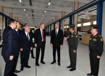 Azərbaycan və Türkiyə prezidentləri Naxçıvan Bərpa-istehsalat hərbi kompleksinin açılışında iştirak ediblər (YENİLƏNİB) (FOTO)
