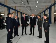 Azərbaycan və Türkiyə prezidentləri Naxçıvan Bərpa-istehsalat hərbi kompleksinin açılışında iştirak ediblər (YENİLƏNİB) (FOTO)