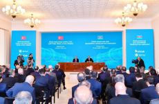 Azərbaycan və Türkiyə prezidentləri mətbuata bəyanatla çıxış ediblər (FOTO/VİDEO)