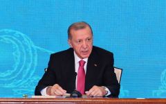 Azərbaycan və Türkiyə prezidentləri mətbuata bəyanatla çıxış ediblər (FOTO/VİDEO)