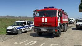 FHN-in 10 ədəd xüsusi təyinatlı nəqliyyat vasitəsi Xankəndiyə yola düşdü (FOTO/VİDEO)