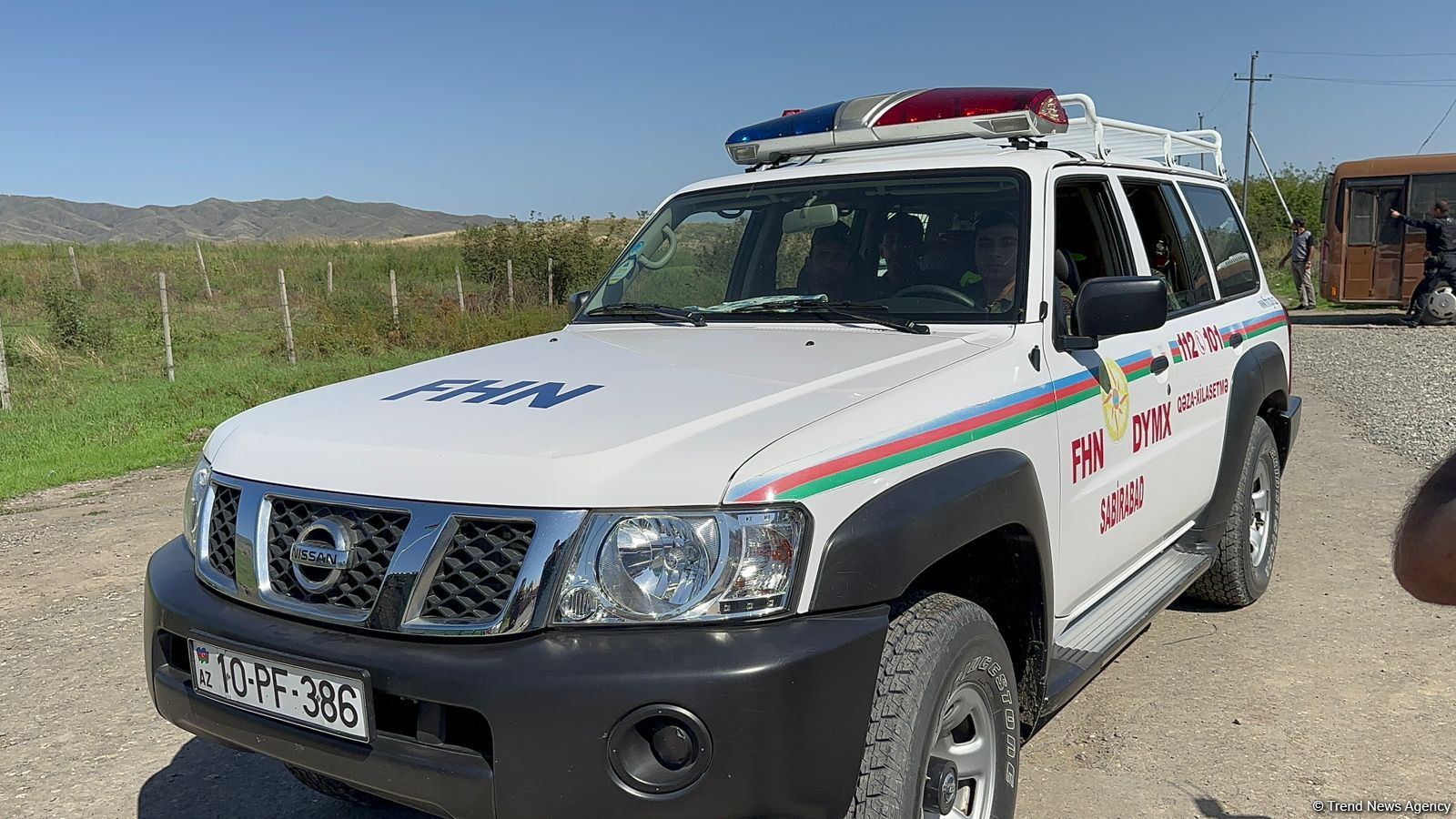 FHN-in 10 ədəd xüsusi təyinatlı nəqliyyat vasitəsi Xankəndiyə yola düşdü (FOTO/VİDEO)