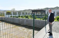 Prezident İlham Əliyev “AzərEnerji” ASC-nin “Cahangirbəyli” Su Elektrik Stansiyasının açılışında iştirak edib (FOTO/VİDEO) (YENİLƏNİB)