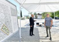 Prezident İlham Əliyev Zəngilan şəhərində 4-cü yaşayış kompleksinin təməlqoyma mərasimində iştirak edib (FOTO/VİDEO) (YENİLƏNİB)