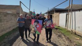 30 il əvvəl Füzulidə itkin düşən hərbçinin nəşi Salyanda dəfn edilib (FOTO/VİDEO)