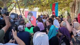 30 il əvvəl Füzulidə itkin düşən hərbçinin nəşi Salyanda dəfn edilib (FOTO/VİDEO)