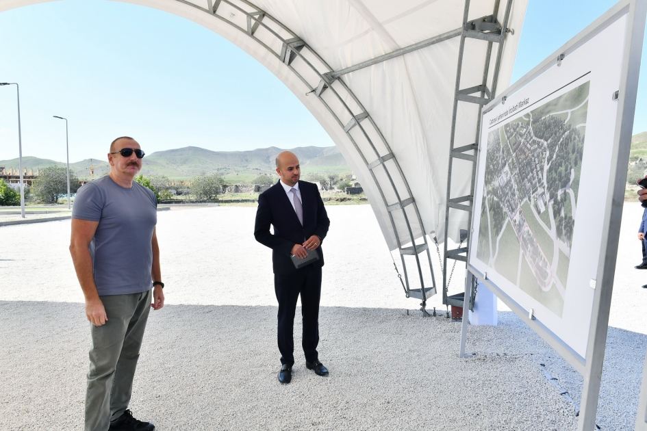 Prezident İlham Əliyev Cəbrayıl rayonuna səfər edib (FOTO) (YENİLƏNİB)
