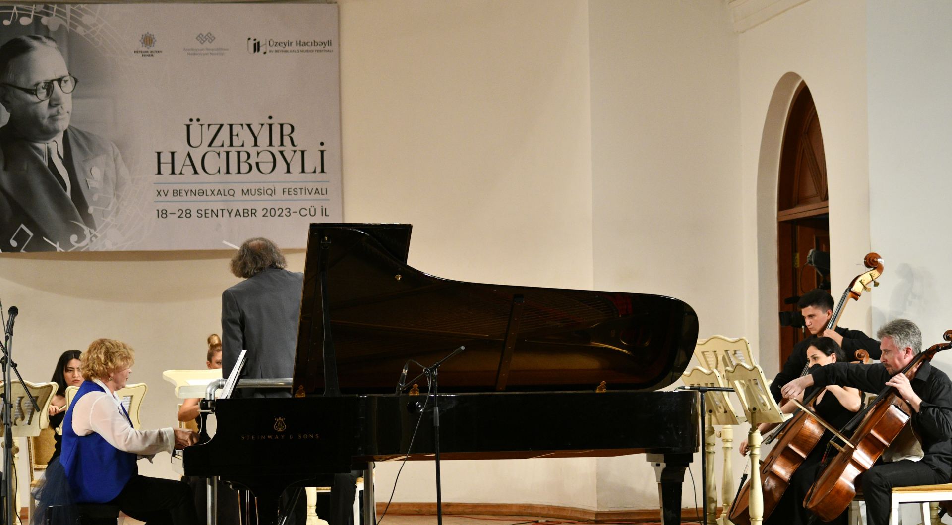 Üzeyir Hacıbəyli XV Beynəlxalq Musiqi Festivalı keçirilib (FOTO)