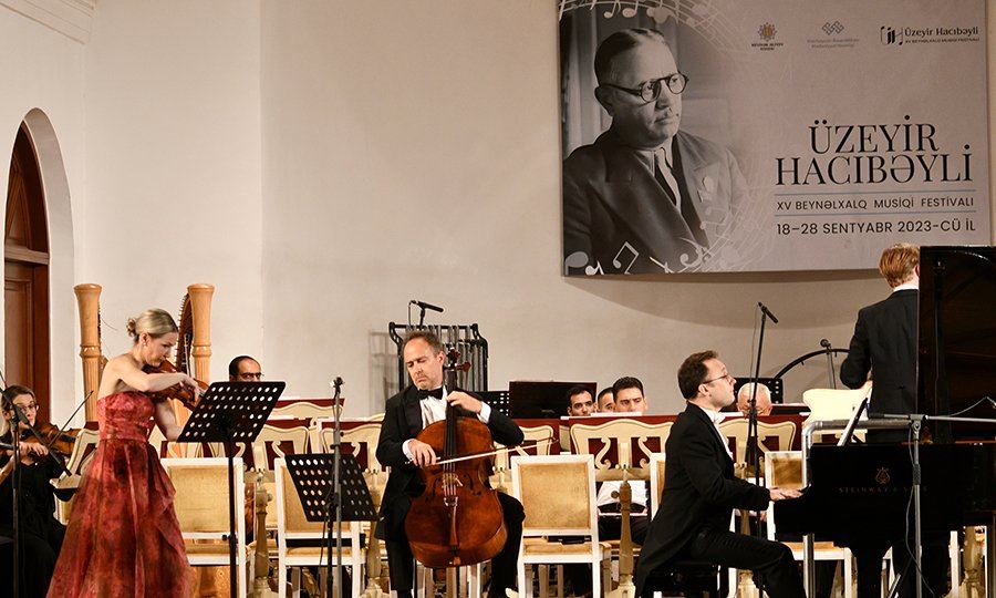 Üzeyir Hacıbəyli XV Beynəlxalq Musiqi Festivalı keçirilib (FOTO)