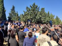 Qənirə Paşayeva dəfn edildi (FOTO/VİDEO) (YENİLƏNİB)
