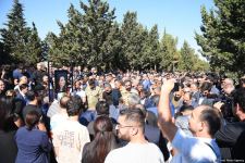 Qənirə Paşayeva dəfn edildi (FOTO/VİDEO) (YENİLƏNİB)