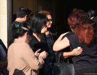 Qənirə Paşayeva ilə vida mərasimi başa çatıb (FOTO/VİDEO) (YENİLƏNİB)