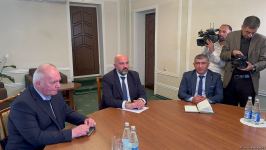 Yevlaxda Qarabağın erməni sakinlərinin nümayəndələri ilə görüş başa çatıb (YENİLƏNİB) (FOTO/VİDEO)