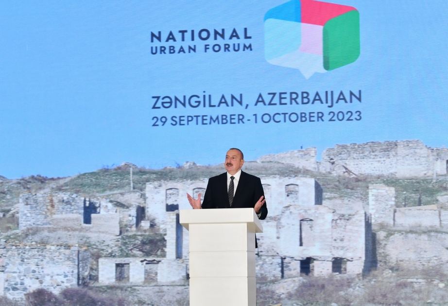 Prezident İlham Əliyev: Zəngilanı mühüm nəqliyyat qovşağı hesab edirik